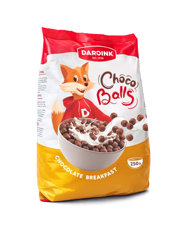 «Աղվեսիկ» պատրաստի նախաճաշ - շոկոլադե գնդիկներ