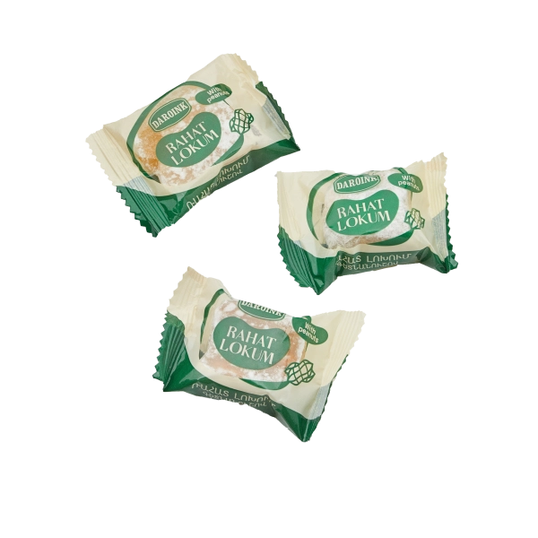 Rahat-lokhum with peanuts