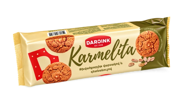  "Karmelita" cookie with oatmeal and hazelnuts