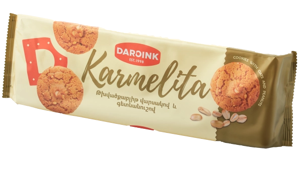 Կարմելիտա վարսակով և գետնանուշով