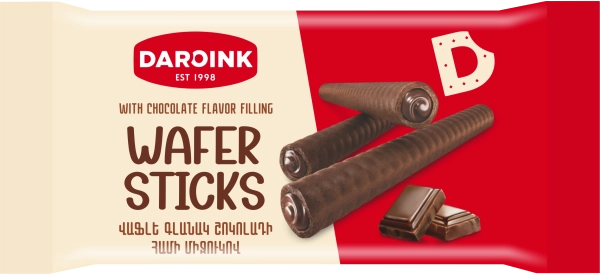 Вафельные трубочки с шоколадной начинкой