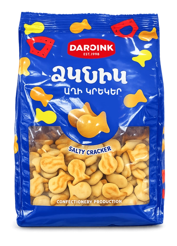  Соленый крекер "Рыбки"
