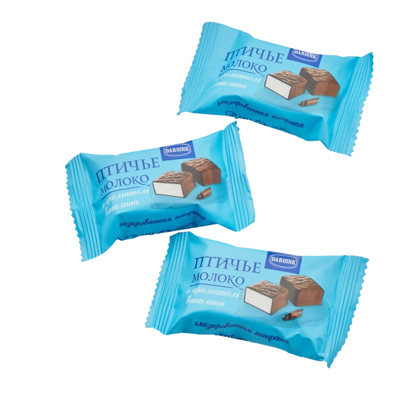 Bird's milk with vanillin flavor