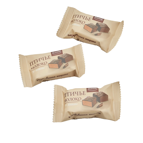 Bird's milk with cocoa