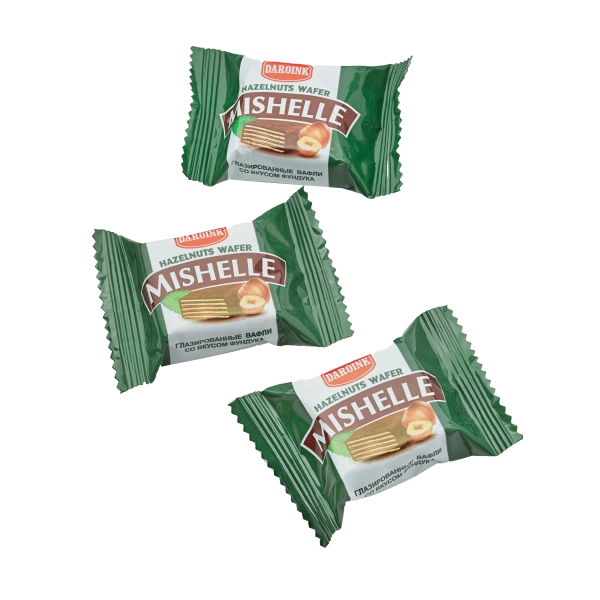 «Միշել» ջնարակապատ վաֆլի պնդուկի համով