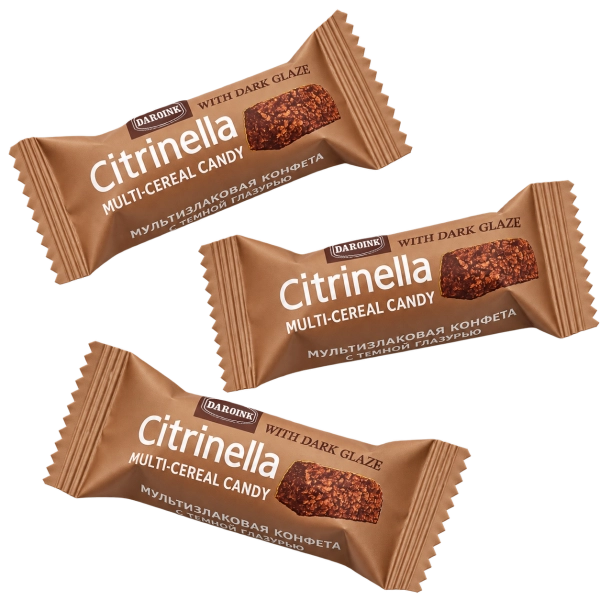 «Citrinella» բազմահատիկային կոնֆետ մուգ ջնարակով