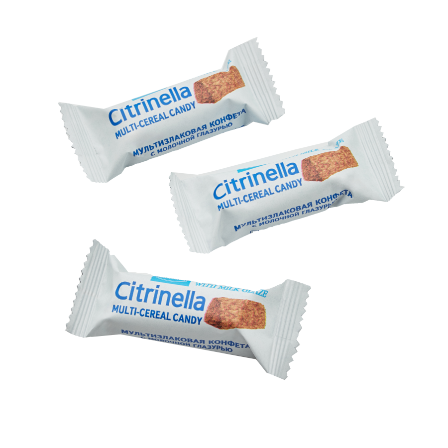 «Citrinella» multigrain candy with white glaze