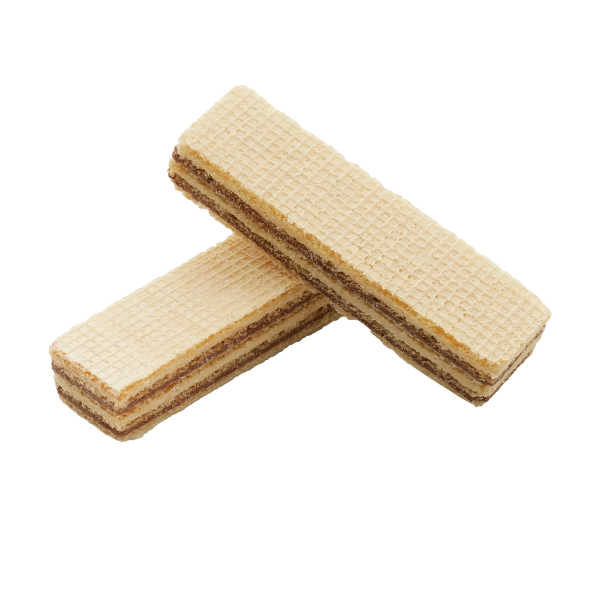 Вафли с шоколадно-молочной начинкой