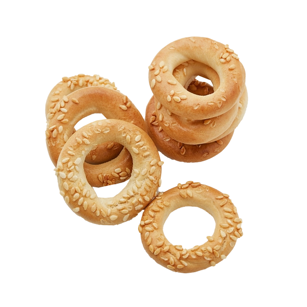 Сушки с кунжутом