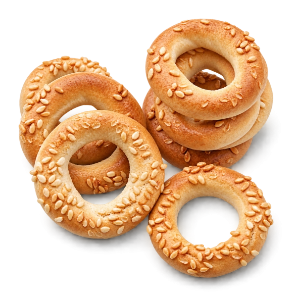 Sushki with sesame