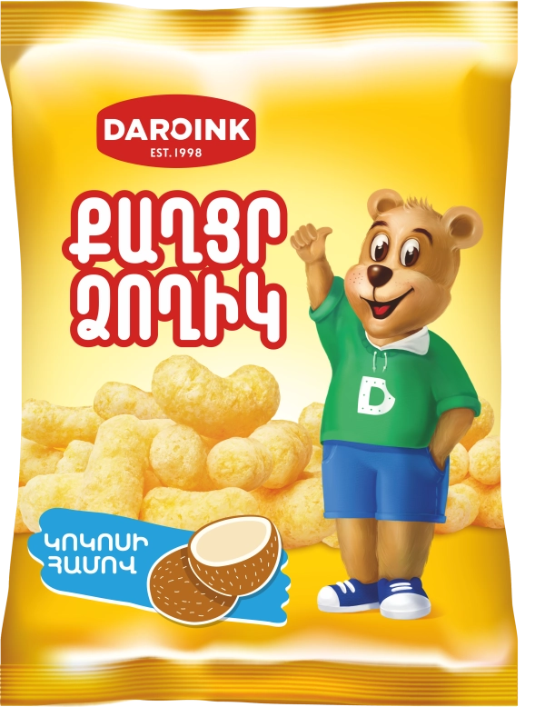 Sweet sticks with coconut flavor