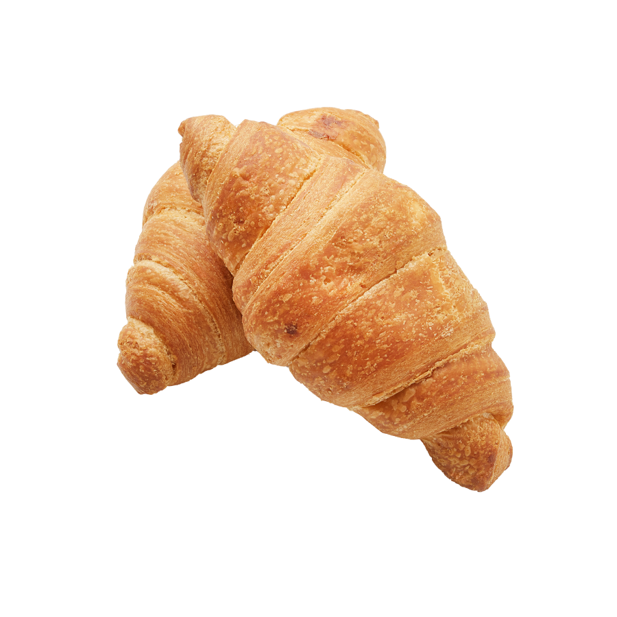 Croissant filled with apple jam 