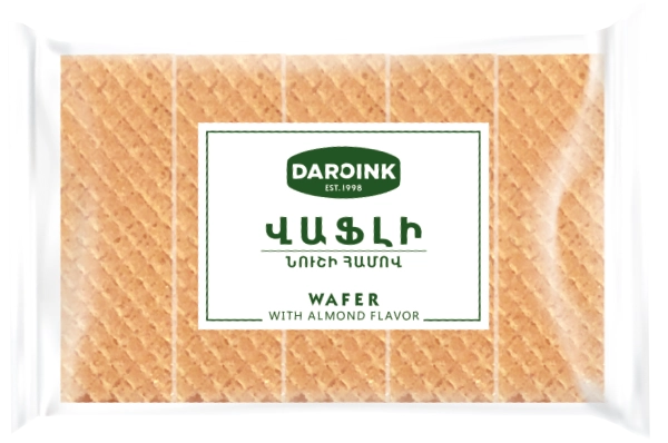 Вафли  со вкусом миндалья