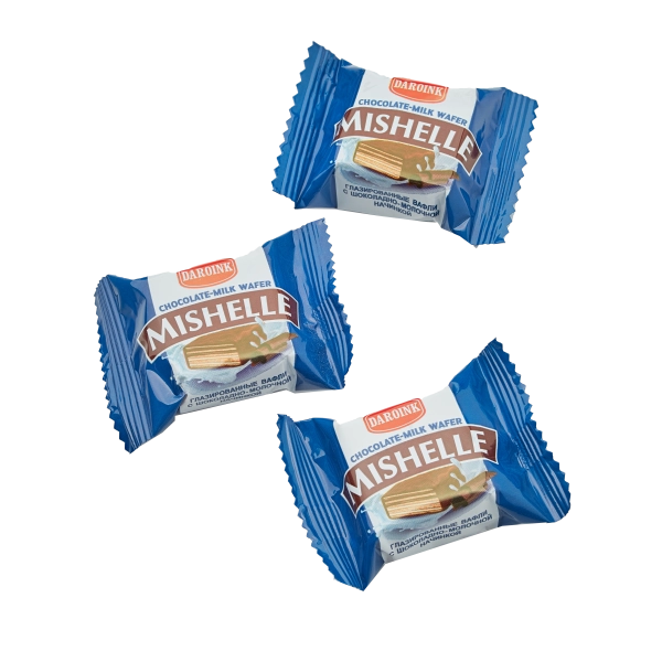 «Միշել» ջնարակապատ վաֆլի շոկոլադե կաթնային միջուկով