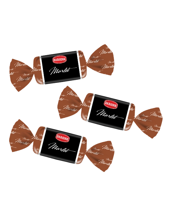 Շոկոլադեպատ կոնֆետ «Marlet» կապուչինոյի համով