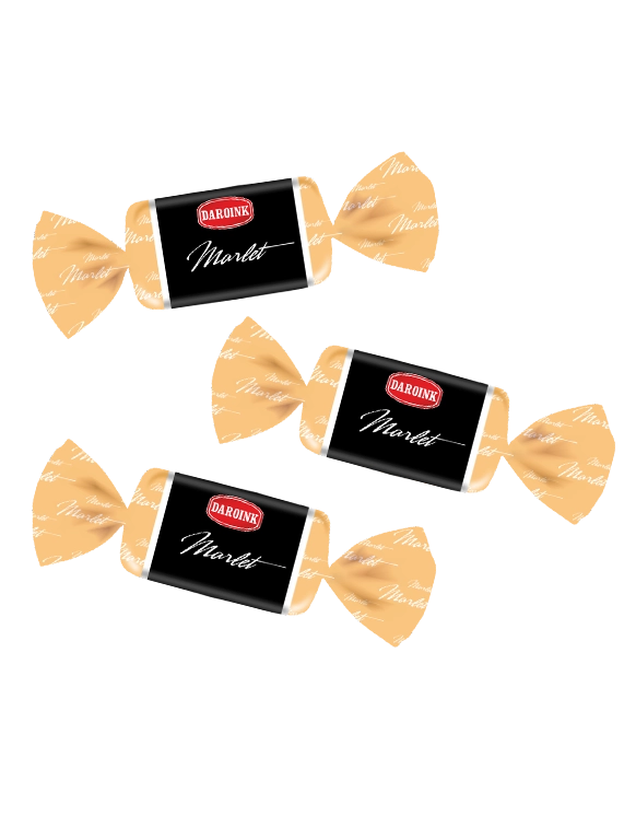 Շոկոլադեպատ կոնֆետ «Marlet» կրեմ-բրյուլե