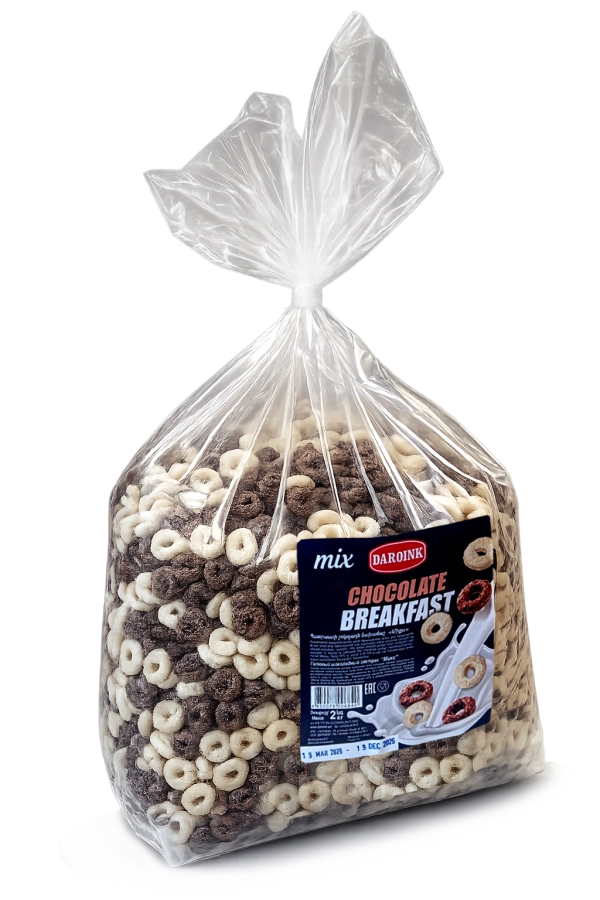 Պատրաստի շոկոլադե նախաճաշ օղակներ (միքս)