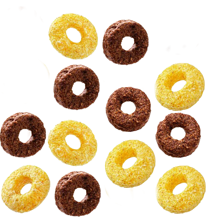 Chocolate breakfast rings (mix)