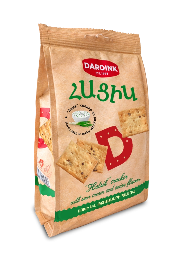 «Хацик» со вкусом сметаны и лука