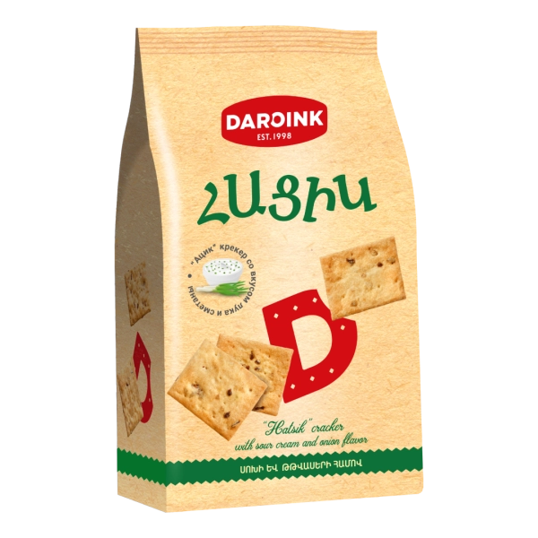 "Hatsik" with sour cream and onion flavor