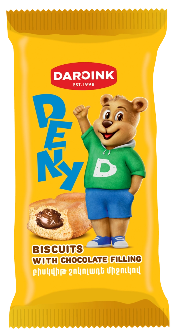 Biscuit "DENY" with chocolate flavor filling