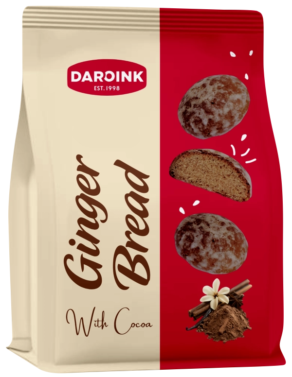 Gingerbread with cocoa