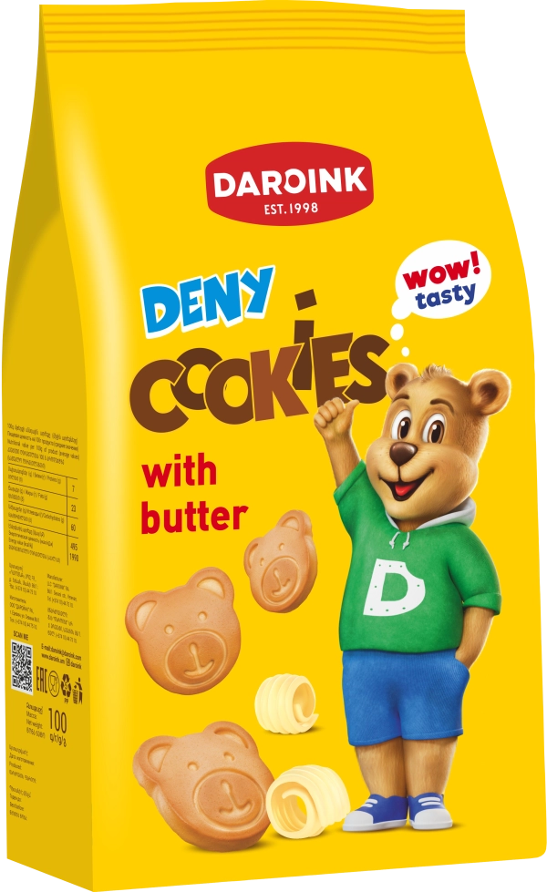 Biscuit with butter "DENY"