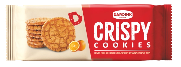 «CRISPY» ԹԽՎԱԾՔԱԲԼԻԹ, Վարսակով թխվածքաբլիթ նարնջի համով