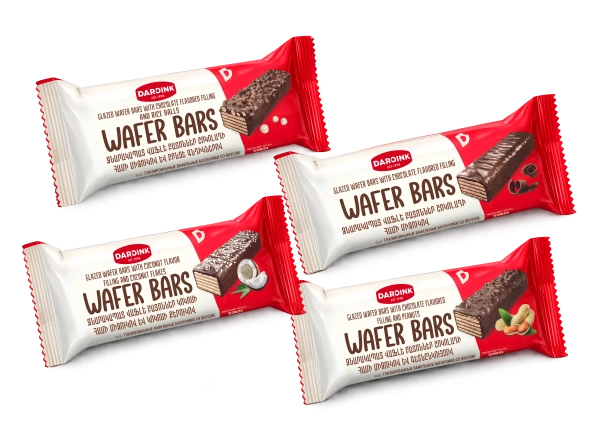 Glazed waffle bar mix