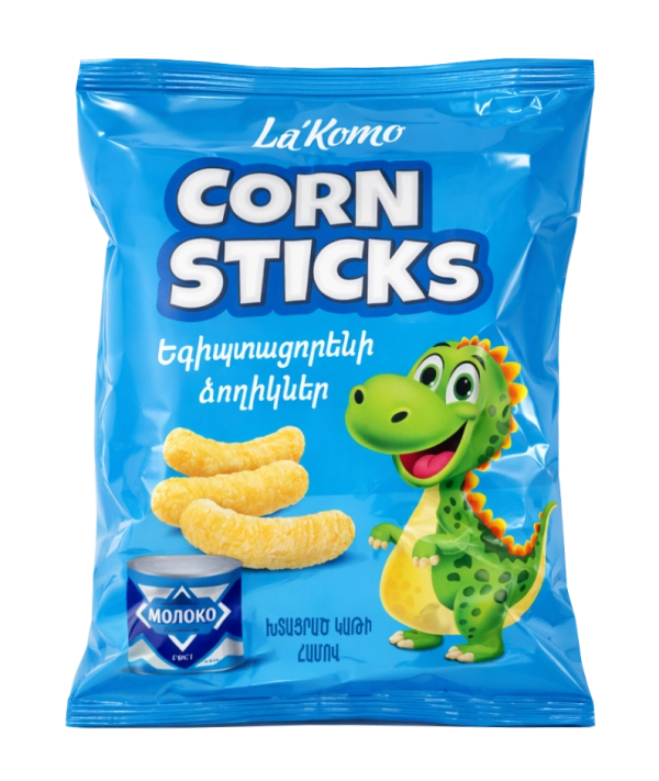 CORN STICKS WITH CONDENSED MILK FLAVORED